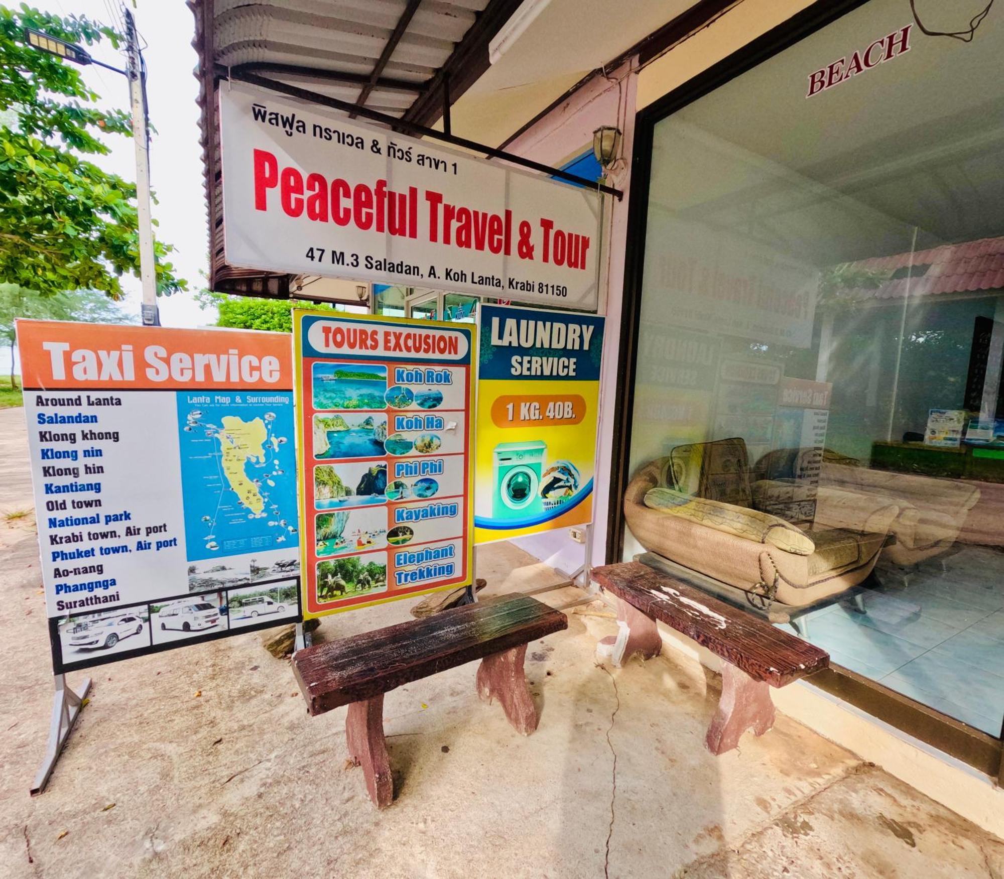 Lanta Palm Beach Resort , Beach Bungalow - קו לנטה מראה חיצוני תמונה